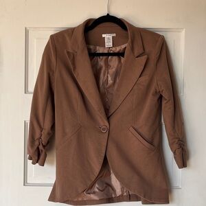 Women's Tan Blazer medium
